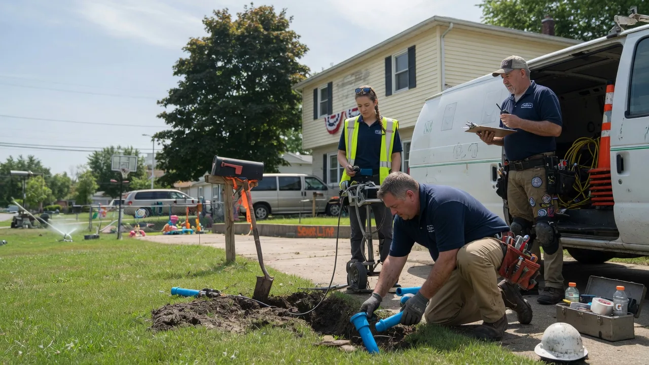 Slab Leak Repair in Saxon, WI near me